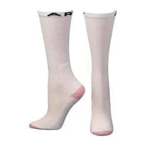 Ariat M&F Women's White and Pink Calf Socks