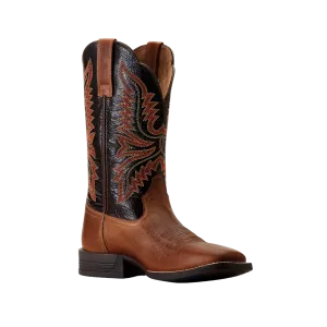 Ariat Men's Brush Creek Cowboy Mesa Than Thunder Brown Boot