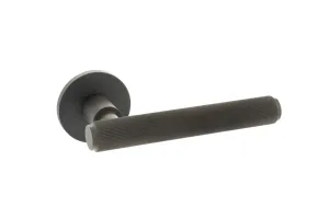 Atlantic Stephenson Designer Lever on 5mm Slimline Round Rose - Urban Dark Bronze