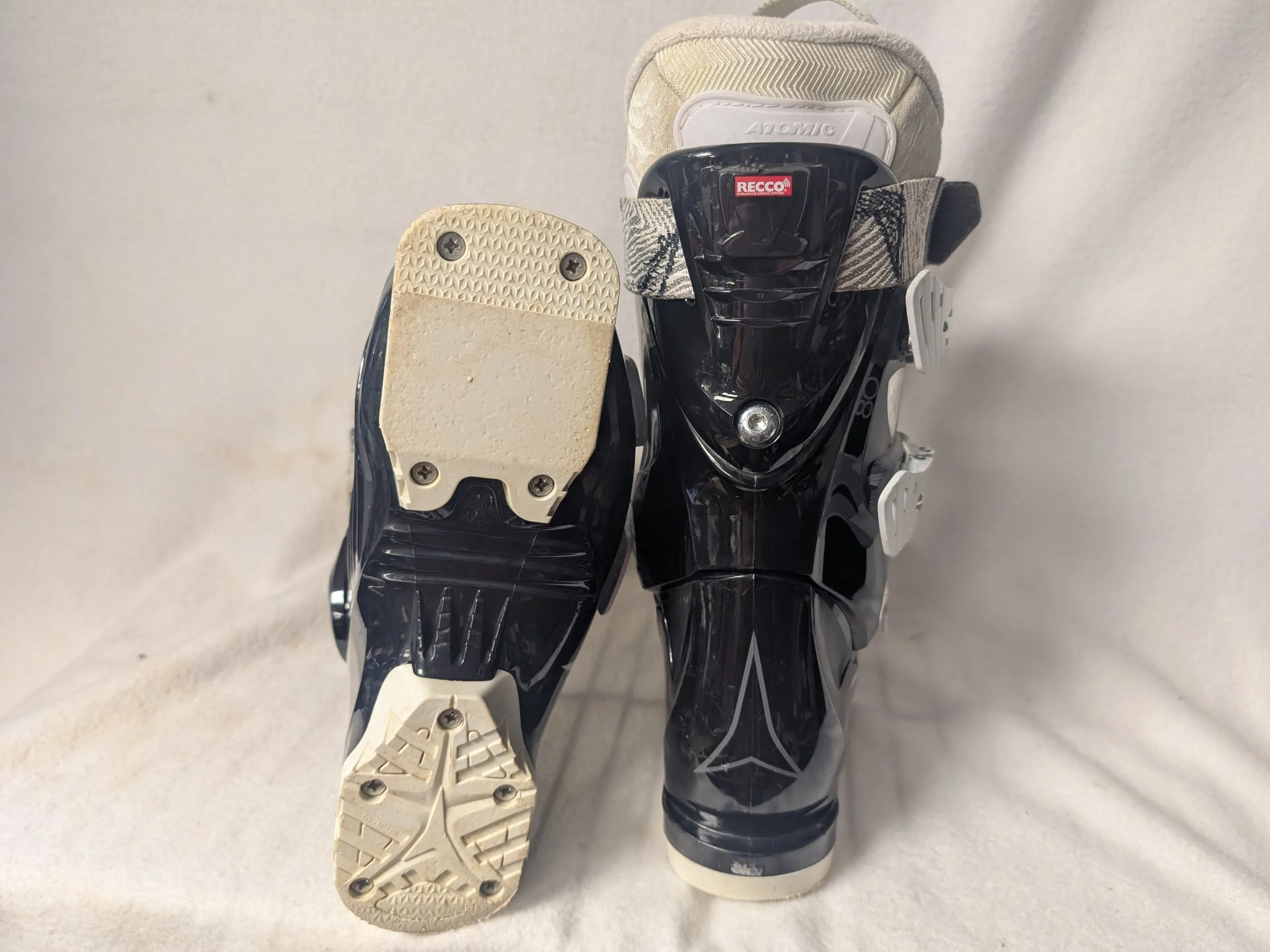 Atomic 80 Sport T1 Ski Boots Size Mondo 22.5 Gray Used