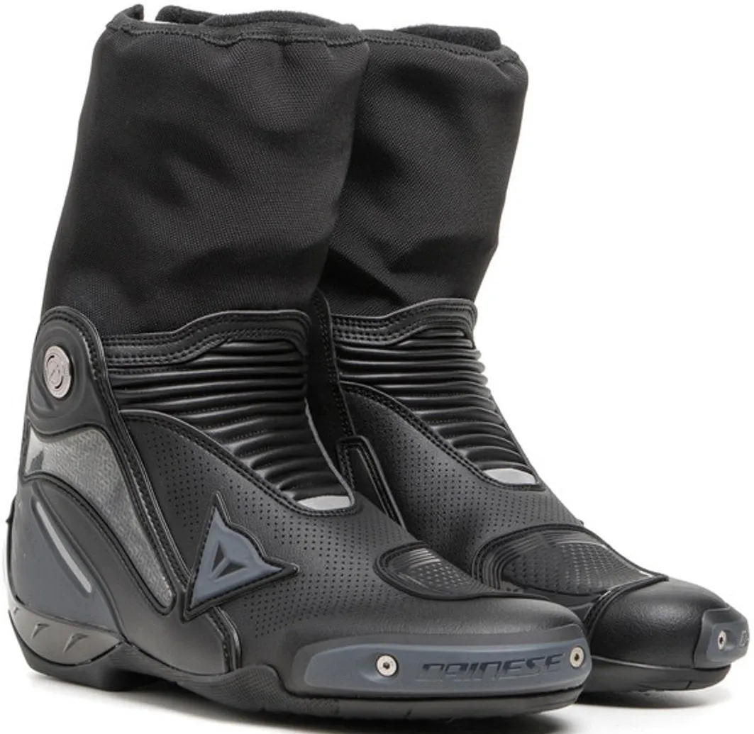 Dainese Axial Gore-Tex waterproof motorcycle boots, black/gray