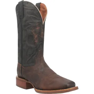 Dan Post Mens Jacob Taupe Leather Cowboy Boots 12 EW