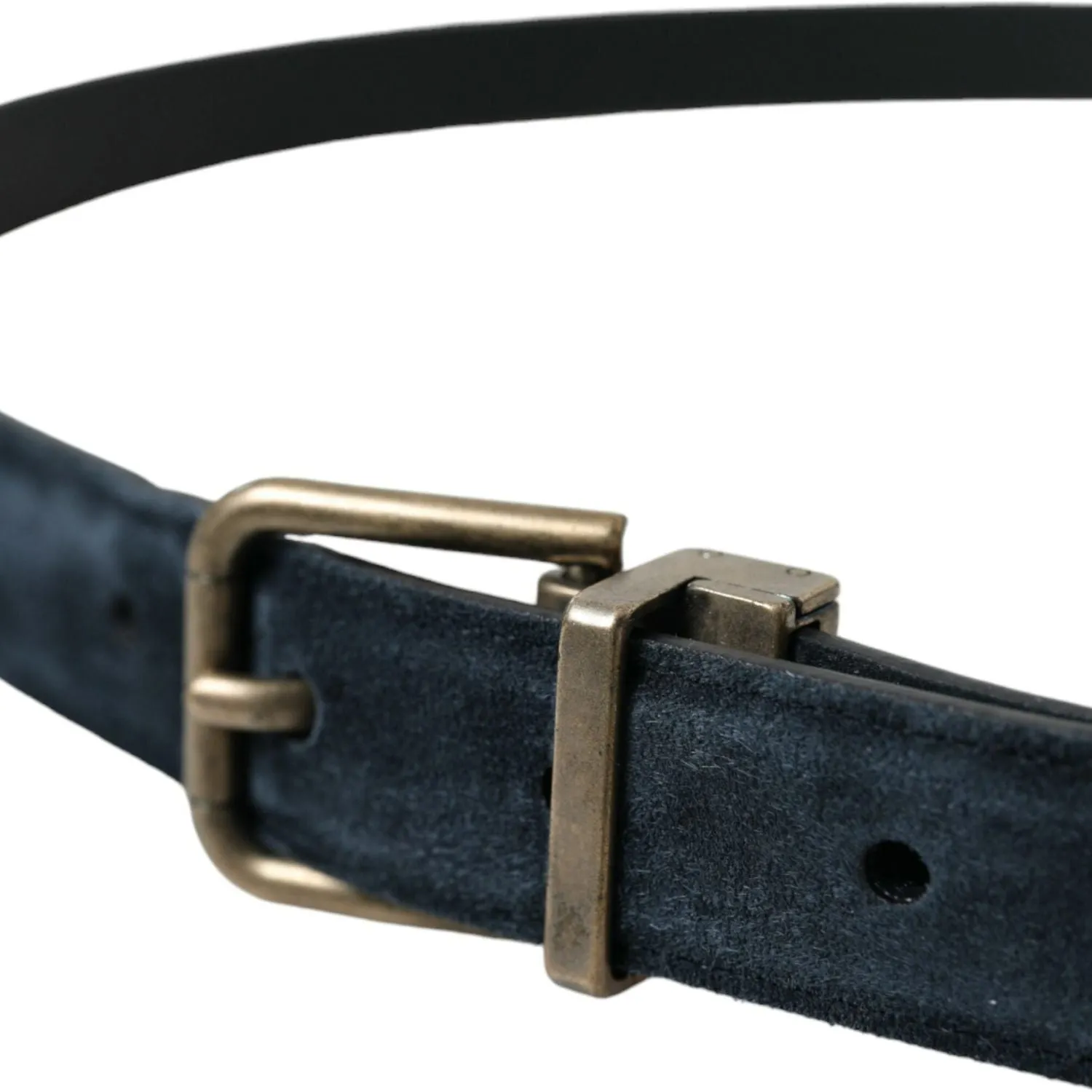 Dolce & Gabbana Elegant Suede Calf Leather Belt