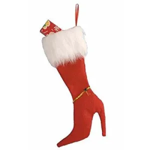 High Heel Christmas Stocking