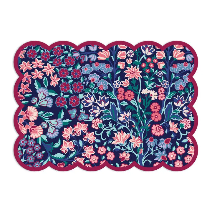 Liberty Scalloped Shaped Notecard Set