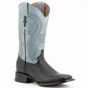 Men's Ferrini Morgan Smooth Ostrich Square Toe Boot 1029304