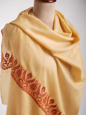 Palla Embroidered Kashmiri Cashmere Gift Scarf