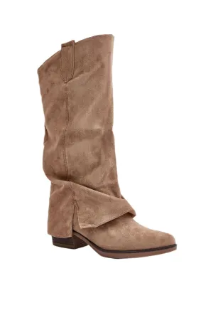 TEEK - Suede Heel boots