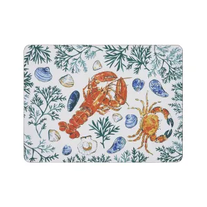 Ulster Weavers Shellfish Placemat - 4 Pack One Size in Green