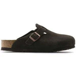 UNISEX BIRKENSTOCK BOSTON SOFT FOOT BED | MOCHA