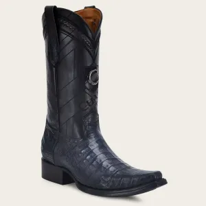 Western blue exotic boot 1B2FFY